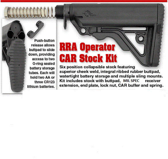 Rock River Mil Spec Operator CAR Stock
